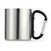Mug Personnalisé Avec Poignée Mousqueton En Acier Inoxydable 220ml Noir TRUMBO Mug Personnalisé Avec Poignée Mousqueton En Acier Inoxydable 220ml Noir TRUMBO