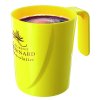 Mug Publicitaire 350ml En Plastique ABS Jaune Mug Publicitaire 350ml En Plastique ABS Jaune