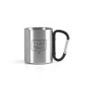 Mug Publicitaire Avec Poignée Mousqueton En Inox 230ml Logo MUGTON Mug Publicitaire Avec Poignée Mousqueton En Inox 230ml Logo MUGTON