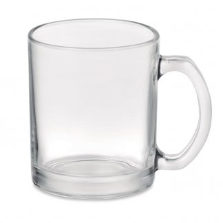 Mug publicitaire en verre brillant - 300ml - SUBLIMGLOSS