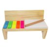 Notes Adhésives Sur Banc En Bois Publicitaire LE BANC DES ECOLIERS Notes Adhésives Sur Banc En Bois Publicitaire LE BANC DES ECOLIERS