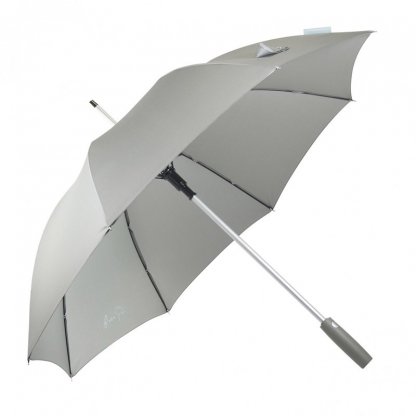Parapluie Golf Personnalisé En Bouteilles Plastiques Recyclées Gris DOMTOWN