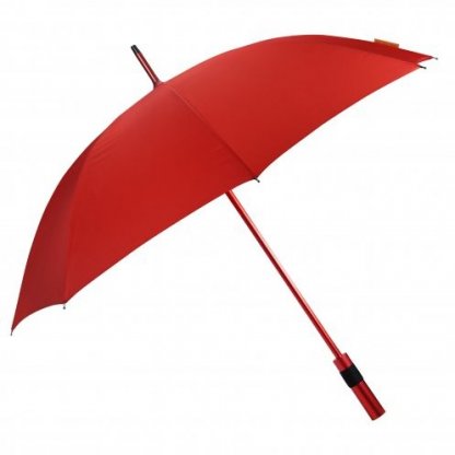 Parapluie Golf Promotionnel En Bouteilles Plastiques Recyclées Rouge ALUCOLOR