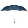 Parapluie Pliable Personnalisé En Bouteilles Plastiques Recyclées Bleu Marine TRALEE Parapluie Pliable Personnalisé En Bouteilles Plastiques Recyclées Bleu Marine TRALEE