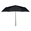 Parapluie Pliable Promotionnel En Bouteilles Plastiques Recyclées Noir TRALEE Parapluie Pliable Promotionnel En Bouteilles Plastiques Recyclées Noir TRALEE