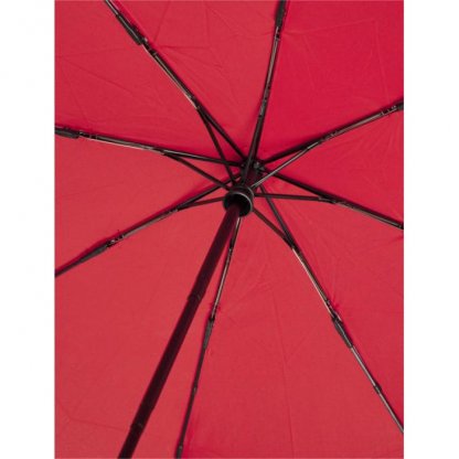 Parapluie Promotionnel En Bouteilles Plastiques Recyclées Armatures Rouge BO