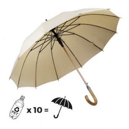 Parapluie Ville Promotionnel En Bouteilles Plastiques Recyclées Ouvert CHICCITY