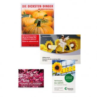 Pochette de graines publicitaire en carton - 2 formats - POCHAGRAINES