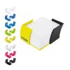 Porte Bloc Note Cube Promotionnel En Plastique Cristal Polystyrène Toutes Couleurs MIX COLOR MEMO Porte Bloc Note Cube Promotionnel En Plastique Cristal Polystyrène Toutes Couleurs MIX COLOR MEMO