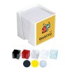Porte Bloc Note Cube Promotionnel En Plastique Polystyrène Cristal Toutes Couleurs CUBE