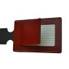 Porte étiquettes Pour Bagages En Cuir Recyclé Carte Lignée TOTAL SYNETIC Porte étiquettes Pour Bagages En Cuir Recyclé Carte Lignée TOTAL SYNETIC
