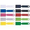 Porte étiquettes Pour Bagages Publicitaire En PVC Coloris PVC Standard