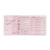 Porte Permis De Conduire Publicitaire 3 Volets En PVC Ouvert Porte Permis De Conduire Publicitaire 3 Volets En PVC Ouvert