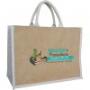 Sac Cabas Promotionnel Normes Alimentaires En Toile De Jute 47x33x18cm Bi Couleur BANGALORE