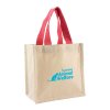 Sac En Toile De Jute Promotionnel 280g 200x200x120cm Rouge ECOBAG Sac En Toile De Jute Promotionnel 280g 200x200x120cm Rouge ECOBAG