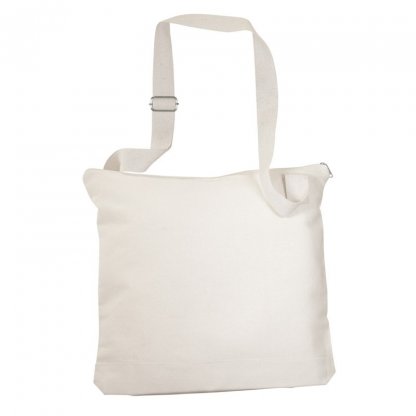 Sac Messager Publicitaire En Coton Biologique Du Commerce équitable 220g GYVER