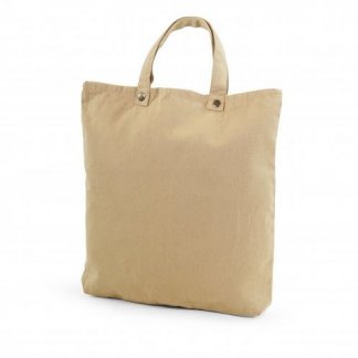 Sac shopping et sac à dos publicitaire en coton et coton recyclé - 260g - 38x40cm - face - TOTEBACK