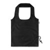 Sac Shopping Pliable Publicitaire En Bouteilles Plastiques Recyclées 40x38cm Noir FOLDPET Sac Shopping Pliable Publicitaire En Bouteilles Plastiques Recyclées 40x38cm Noir FOLDPET