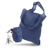Sac Shopping Pliable Publicitaire En Bouteilles Plastiques Recyclées Bleu KEYSHOP
