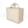 Sac Shopping Publicitaire En Jute Et Coton Naturel JUCO