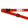 Sangle De Valise Avec Boucle Publicitaire En Polyester Et Polyamide Rouge Avec Marquage Quadri Sangle De Valise Avec Boucle Publicitaire En Polyester Et Polyamide Rouge Avec Marquage Quadri