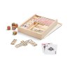Set De 4 Jeux Publicitaire En Bois FOURBOIS Set De 4 Jeux Publicitaire En Bois FOURBOIS