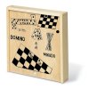 Set De 4 Jeux Publicitaire En Bois Boite TRIKES Set De 4 Jeux Publicitaire En Bois Boite TRIKES