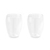 Set Personnalisable De 2 Mugs à Cappuccino En Verre 350ml Duo CAPPUSET