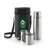 Set Personnalisé De Bouteille Isotherme Et Tasses En Inox 500ml Logo THERMOXDUO
