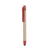 Stylet / Stylo 2 En 1 Publicitaire En Papier Recyclé Rouge RECYTOUCH Stylet / Stylo 2 En 1 Publicitaire En Papier Recyclé Rouge RECYTOUCH