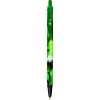 Stylo Bic Publicitaire En Plastique Recyclé Vert Quadri BIC CLIC STIC