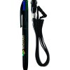 Stylo Bille 4 Couleurs Publicitaire éco Conçu Et Certifié Noir Avec Lanyard BIC 4 COLOURS