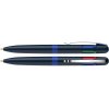 Stylo Bille Personnalisable 4 Couleurs En Plastique Recyclé Bleu TAKE4