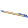 Stylo Bille Personnalisable En Carton Recyclé Et Bioplastique Bleu Couché BERK Stylo Bille Personnalisable En Carton Recyclé Et Bioplastique Bleu Couché BERK