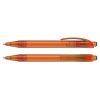 Stylo Bille Personnalisable En Plastique Recyclé Orange Transparent DYNAMIX RECYCLING