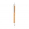 Stylo Bille Promotionnel En Liège Et Paille De Blé Blanc ECORESPONSABLE