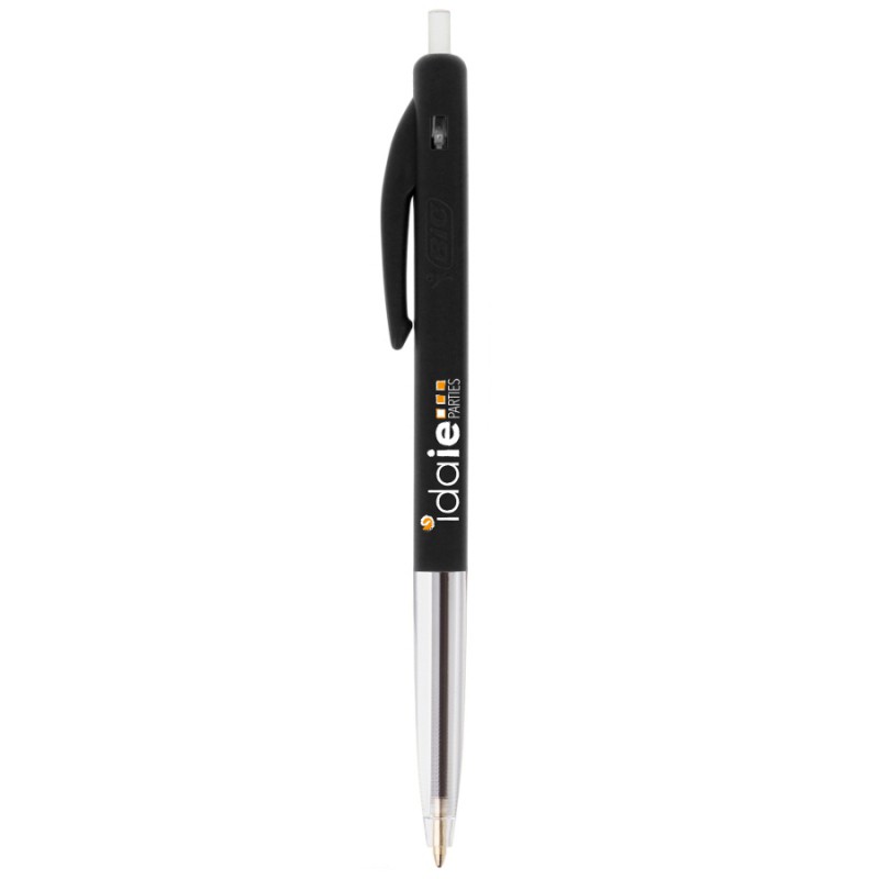 Stylo à bille M10 Clic noir x 2 BIC : le lot de 2 stylos à Prix