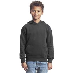 Sweatshirt Enfant Publicitaire à Capuche En Coton Biologique Noir HOODIE KIDS