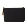 Trousse De Voyage Ou Cosmétique Publicitaire En Coton Biologique Noir POMPON Trousse De Voyage Ou Cosmétique Publicitaire En Coton Biologique Noir POMPON