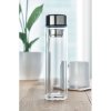Bouteille Avec Infuseur à Thé Et Thermomètre En Verre 390ml POLE GLASS Vide