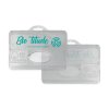 Porte Badge En Bioplastique BADGE HOLDER Marquage 1 Couleur