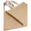 Sac Cabas En Toile De Jute Amidonnée 50x35x21cm KOLLAM 2 Anses Sac Cabas En Toile De Jute Amidonnée 50x35x21cm KOLLAM 2 Anses