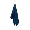 Serviette En Coton Biologique 100x50mm TERRY Bleu Marine Déplié