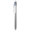 Stylo Bille 4 Couleurs BIC 4 COLOURS GLACE Argent