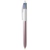 Stylo Bille 4 Couleurs BIC 4 COLOURS GLACE Violet Glacé