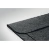 Pochette Ordinateur Ou Porte Documents En Feutre PET Recyclé POUCHLO Zoom Matière Pochette Ordinateur Ou Porte Documents En Feutre PET Recyclé POUCHLO Zoom Matière