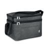Sac Isotherme 2 Compartiments En PET Recyclé 30x20x25cm ICECUBE Noir
