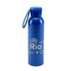 Gourde En Aluminium 650ml RIO Bleu Avec Marquage Gourde En Aluminium 650ml RIO Bleu Avec Marquage