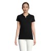 Polo Femme En Coton Bio 170g PLANET WOMEN Noir Polo Femme En Coton Bio 170g PLANET WOMEN Noir