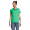 Polo Femme En Coton Bio 170g PLANET WOMEN Vert Printemps Polo Femme En Coton Bio 170g PLANET WOMEN Vert Printemps